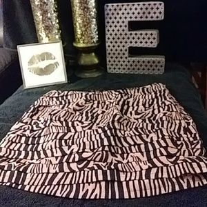 NWOT!! AX animal print Mini skirt